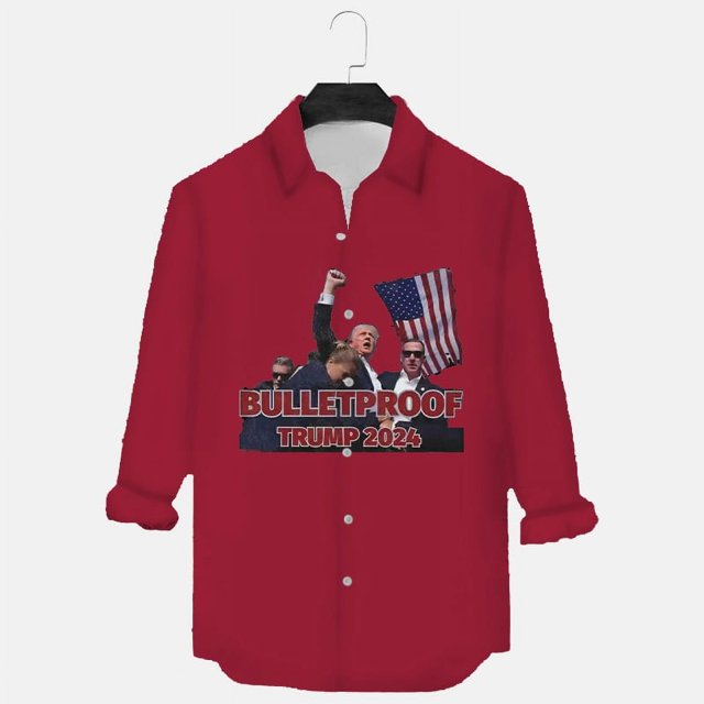 Camisa de hombre con estampado de moda nueva Camisa de temperamento 3D Camisa con estampado digital de alta calidad Talla grande XS-