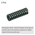 thumbnail image 3 of Resorte de troquel de compresión Unique Bargains 2uds 14mm OD 40mm Largo Espiral Estampado Verde, 3 of 6
