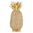 thumbnail image 1 of Sculpture Ananas en Faux Cristal et Or 11 Pouces, 1 of 1