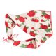 thumbnail image 4 of Bandanas para perros de rosa roja, pañuelos de algodón suave para perros, bufanda, pañuelos plegables portátiles para mascotas para Navidad, Pascua, cumpleaños S, 4 of 12