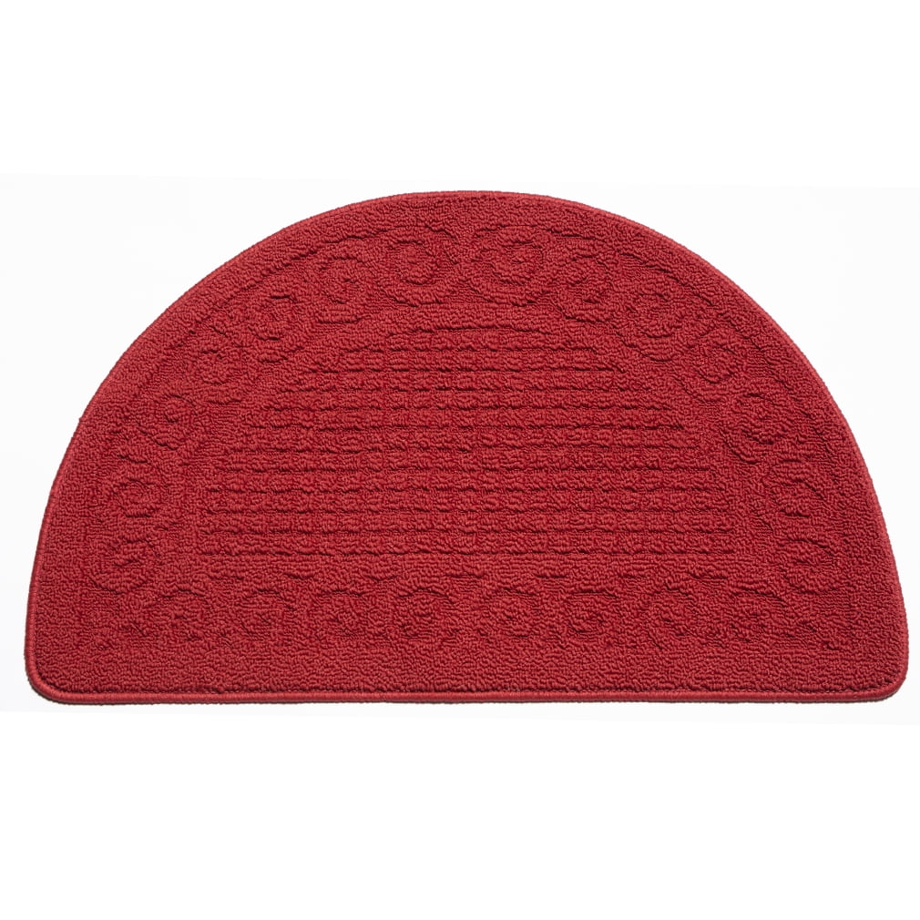 Kitchen Rugs, 31"x19" Kitchen Mats, Half Moon Round Kitchen Rugs Carpet