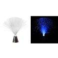 thumbnail image 3 of Lámpara de fibra óptica Baoblaze decoración luces dormitorio Base azul, 3 of 8