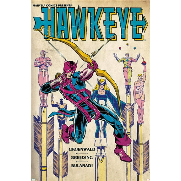 Marvel Comics - Hawkeye - Hawkeye #3 Wall Poster, 22.375" x 34"