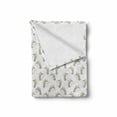 thumbnail image 2 of Unicorn Soft Flannel Fleece Throw Blanket, Illustration of a Smiling Unicorn Bust with Colorful Wavy Hair Wearing a Crown, Cozy Plush for Indoor and Outdoor Use, 60" x 80", Multicolor, by Ambesonne, 2 of 6