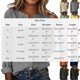 thumbnail image 3 of Craaazy Women's Casual V-Neck Blouse, Solid Color Long Sleeve Button Down Shirt, Loose Fit Comfy Tops for Daily Wear Gifts, 3 of 9
