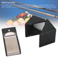 thumbnail image 4 of Pool Cue Chalk Holder, Portable Pool Cue Chalk Box Practical Aluminum Alloy  for Storage Black,Blue, 4 of 7