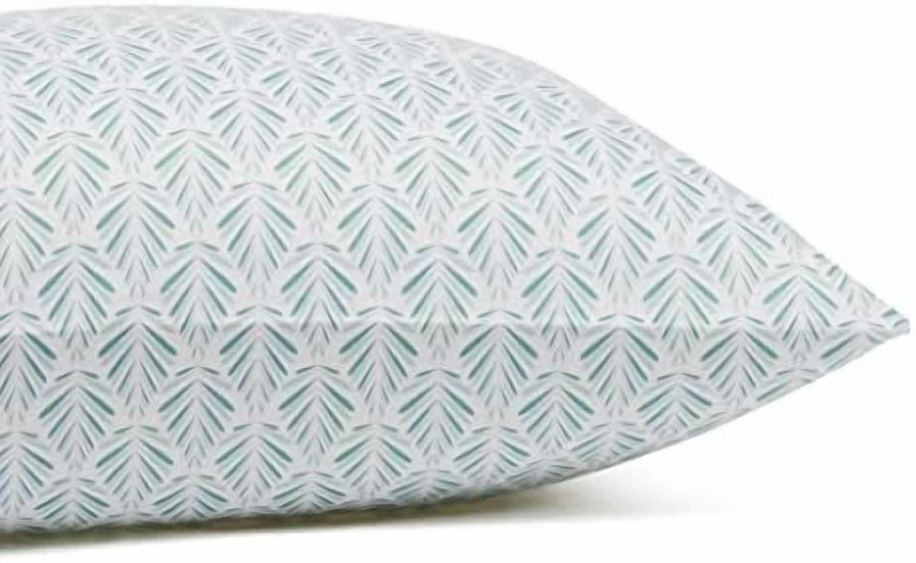 Basics Lightweight Super Soft, Breathable Easy Care Microfiber 4 Piece Bed Sheet Set With 14" Deep Pockets, King, Aqua Fern, Printed