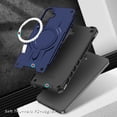 thumbnail image 2 of Allytechgroup Case for Samsung Galaxy A16 5G, [Compatible with Magsafe] Wireless Charging Shell with Card Pockets [Military Grade Drop Protection] Rugged Hard Back & Shockproof TPU Bumper Cover, Blue, 2 of 12