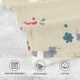thumbnail image 4 of Cute Berry Floral Towels 2 Piece Cotton Hand Towels,, Highly Absorbent Towels for Bathroom, Hotel, Gym and Spa 28 X 16 Inches, 4 of 7
