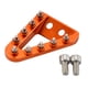 thumbnail image 5 of Speravity Pedal de freno trasero Placa de paso Punta Descanso extraíble Reemplazar con pernos Negro Type1 NO1, 5 of 6