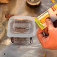 thumbnail image 2 of Miangastore 4pcs Mini Food Containers Lab Sample Containers Condiment Containers Sampling Box 250ml, 2 of 8