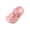 Pink, variant on Toddler Kids Cute 3D Dinosaur Charms Clogs Sandals, Lightweight Soft EVA Slip On Water Slide Slippers with Adjustable Heel Strap, Non-Slip Closed Toe All-Season Garden Shoes for Boys Girls Ages 1-9