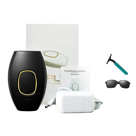 At-Home Laser Hair Removal Hand Device, 5minskin Laser Hair Removal, Light Hair Removal Devices, Laser Hair Removal Devices for Women Men(Black)