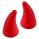thumbnail image 2 of ColoMX 2 piezas Auto Elasticity 3D Devil Horns Sticker Bumper Decor Dispositivo anticolisión, 2 of 7