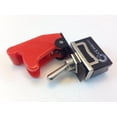 thumbnail image 1 of MEDIUM DUTY ON/ON SPDT 3P TOGGLE SWITCH 20 AMP 125VAC WITH POSITION SWITCH COVER COLORED (RED), 1 of 1