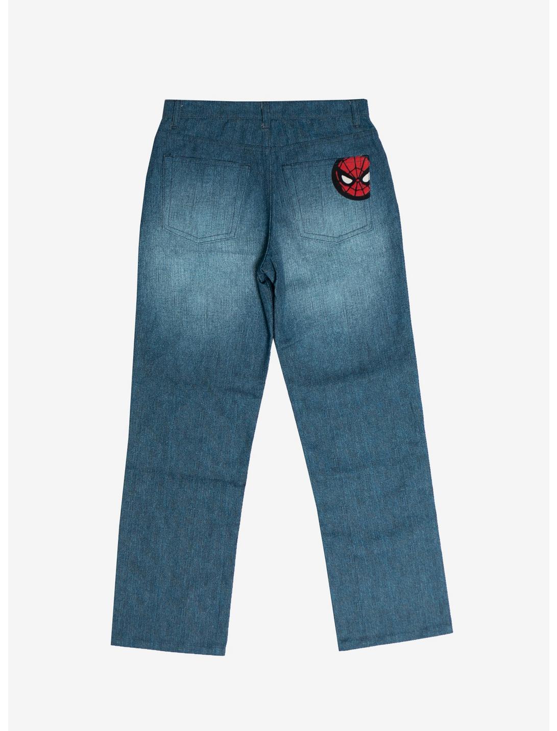 Spider-Man Boys Denim Button Front Straight Leg Jean - Walmart.com
