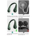 thumbnail image 3 of Eigraketly Ventilador de cuello manos libres portátil 78 salidas de aire envolvente Ventilador personal colgante 3 velocidades de viento Ventilador Ropa Deportiva, Zapatos No.1 Eigraketly OD014878-01, 3 of 6