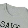 thumbnail image 3 of Save the Bees Gifts, Gildan Unisex Softstyle T-Shirt, Graphic Tee, S-3XL, 3 of 3