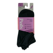 Peds Womens All Day Active No Show Socks, 6 Pairs