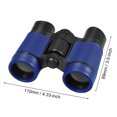 thumbnail image 2 of Uxcell Binoculars 4X30 Compact Folding Shock Proof Binoculars with Neck Strap Blue, 2 of 6