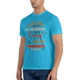 thumbnail image 4 of Dont Mess With-Me My Grandma Is Crazy Men'S Basic Short Sleeve T-Shirt Spider Baby Blue 4x-Large, 4 of 5