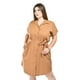 thumbnail image 1 of Vestido camisero de lino Roman Fashion /Tallas Extras, 2336 (Cafe) cafe 36, 1 of 6