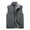 Gray, variant on Mens Windbreakers Light Jackets, Men's Running Vest Outerwear Loose Lightweight Windproof Fleece-Lined Sleeveless Jacket for Golf