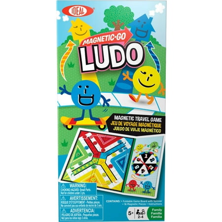 Ideal Magnetic Go! Ludo Travel Game (Best Travel Games For Toddlers)