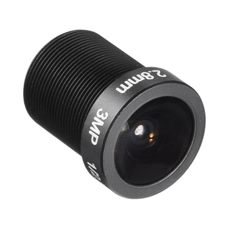 2.8mm 3MP F2.0 FPV Camera Lens Wide Angle for CCD Camera