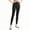 Black, variant on WIZUTIZ Leggings for Women Soft Leisure Slim Yoga Leggings Spandex Elastic High Rise Full Length Leggings Solid Sweatpants for Teen Girls Hiking Anniversary Black