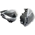 thumbnail image 2 of For Mercedes-Benz C Class 2/9/07-2011 Headlight Assembly Black Bezel Set Pair Driver and Passenger Side | MB2505108, 2 of 3