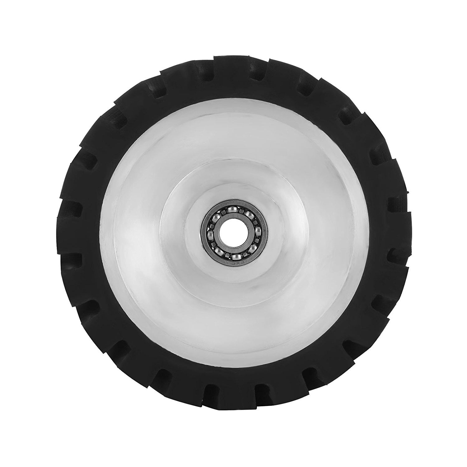 6/" Serrated Rubber Belt Grinder Sander Wheel for Tool Making Grinder