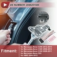 thumbnail image 2 of Cableado del Zócalo de Luz Trasera Izquierda para Mercedes-Benz C250 12-14 No.204-820-15-00 Conector de Pigtail de Bombilla Pre-Cableado Conector de Termorretráctil, 2 of 7