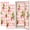 Color 3, variant on Coquette 2 Pcs School Locker Magnetic Wallpaper for Girls 12" x 36" Blue Green Peony Floral Bow Ribbons boho vintage Reusable Removable Locker Accessories Back to School Supplies