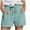 Green, variant on Admvng Shorts for Women Trendy Summer Drawstring Elastic Waist Casual Shorts Pocket Pants S-2XL