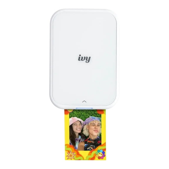 Open Box Canon IVY Mini 2nd Gen Photo Printer Bluetooth 5.0 ZINK Technology Pure White PV-223-PW