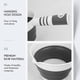thumbnail image 3 of 2 Pack Foldable Water Ladle, Collapsible Water Scoop Dipper, Folding Bath Spoon Ladle, Space Saving, 3 of 5