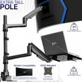 thumbnail image 4 of VIVO Pneumatic Arm Ultrawide Monitor and Laptop Desk Mount for Screens up to 49", 4 of 8