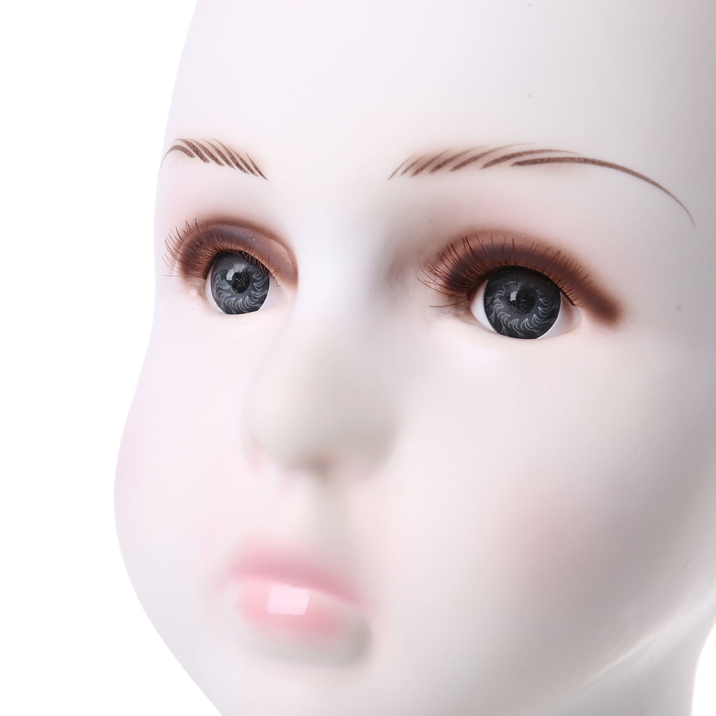 XISAOK Children Mannequins Manikin for Head For Wig Hats Show Model Stand Display