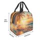 thumbnail image 3 of Easygdp Tropical Sunset Beach Scene Bolsa Térmica Premium - Tela Oxford Impermeable, Gran Capacidad, Bolsillo Frontal, Unisex para Trabajo, Escuela, Actividades al Aire Libre y Picnics, 3 of 8
