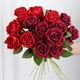 thumbnail image 3 of Ramo de novia artificial Naiovety 10 piezas flores de plástico azul, 3 of 6