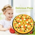 thumbnail image 2 of Pizza Pie Cut & Serve Pretend Play Foods Set - Kitchen Fun Cuttable Food Toys~ C3I1, 2 of 7