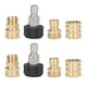 thumbnail image 4 of Juego de adaptadores para hidrolavadora, kit de desconexión rápida de tuberías de agua, accesorios de ferretería industrial, 4 of 12
