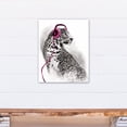 thumbnail image 4 of Creative Products Pink Leopard Headphones 16x20 Canvas Wall Art, 4 of 5