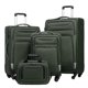 thumbnail image 1 of Set de equipaje Coolife Spinner Softshell de 4 piezas con cierre TSA, 1 of 7