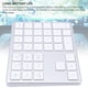 thumbnail image 4 of Y 2.4g teclado numérico inalámbrico para computadoras portátiles, computadoras PC MacBooks & Tablets, Número Portátil de Doble Modo Recargible 35 Teclas para W,, 4 of 7