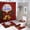 Christmas Bell Bathroom 4-piece Set, variant on Custom 4-pcs Shower Curtain Set For Bathroom Personalized Name and Photo
