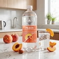 thumbnail image 2 of Clear American Peach Flavored Sparkling Water, 33.8 fl oz Bottle, 2 of 7