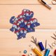 thumbnail image 4 of EXHUMKY 26Ud Letras Decorativas Con Lentejuelas Para Personalizar Chaquetas Y Accesorios, 4 of 6