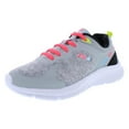 thumbnail image 5 of Fila Speedchaser 3 Girls Shoes Size 3.5, Color: Grey/Pink, 5 of 5